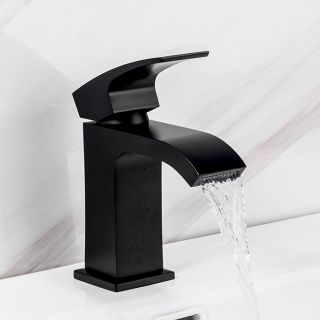 Смеситель для раковины Gappo G1007-6 чёрный